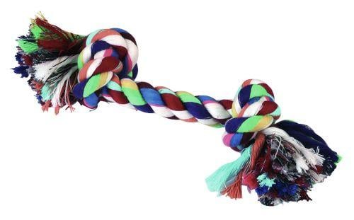 Multifarvet bidereb til hunde - 20 cm, 60 g fra RYOM