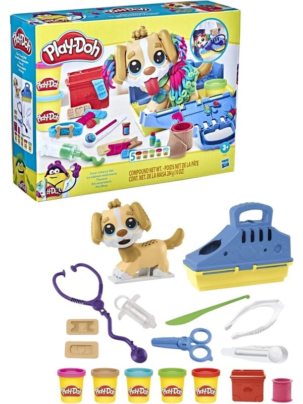 Play Doh Care  Apos N Carry Vet