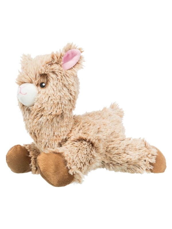 Trixie Dog Toy Alpaca Plushie Silent 22cm