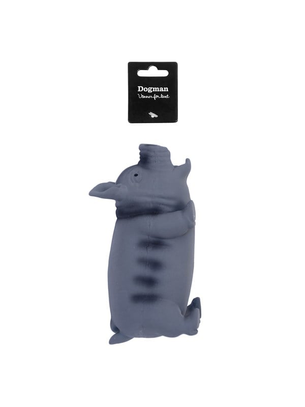 Dogman Hundelegetøj Latex Gris Grå 23cm