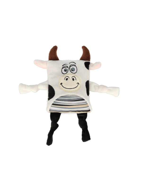 Dogman Cowe Plutt Pive Plys Hundelegetøj 20cm