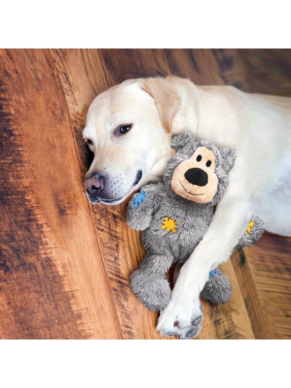 Kong Hundelegetøj Wild Knots Bear Assorterede Farver M L 25cm