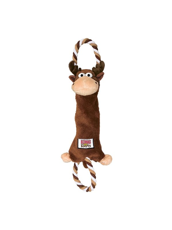 Kong Dog Toy Tugger Knots Moose 48cm
