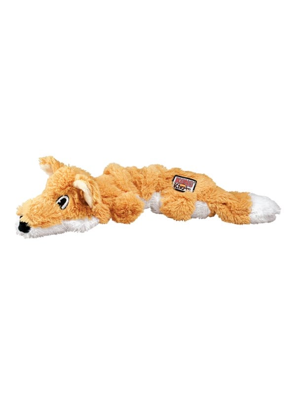 Kong Pet Toy Scrunch Knots Fox M L 38cm