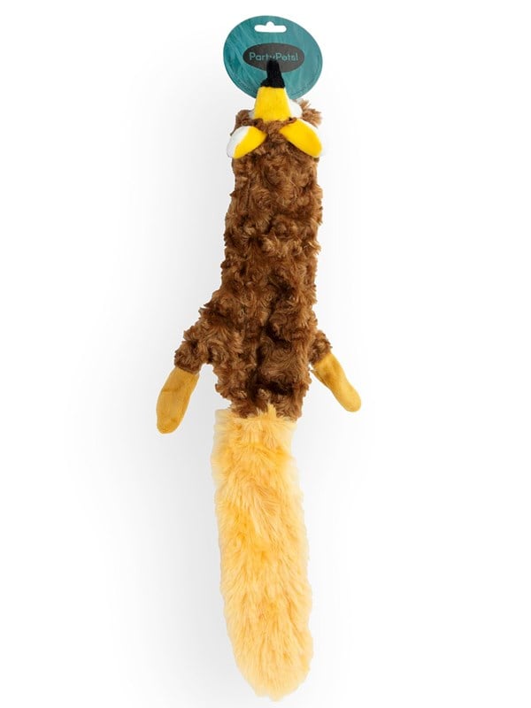 Party Pets Hundelegetøj Skinnies Bjørn Med Piver 55cm
