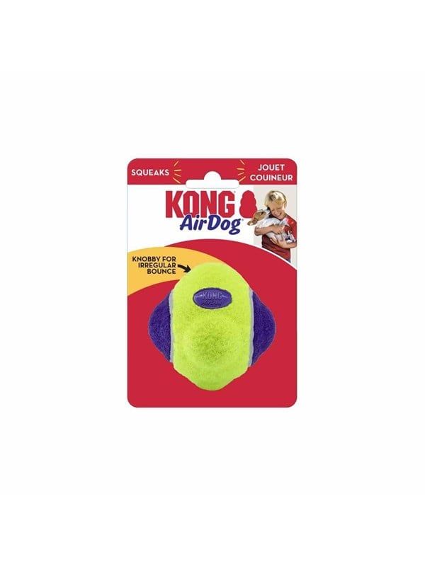 Kong Airdog Squeaker Knobby Ball Xs S