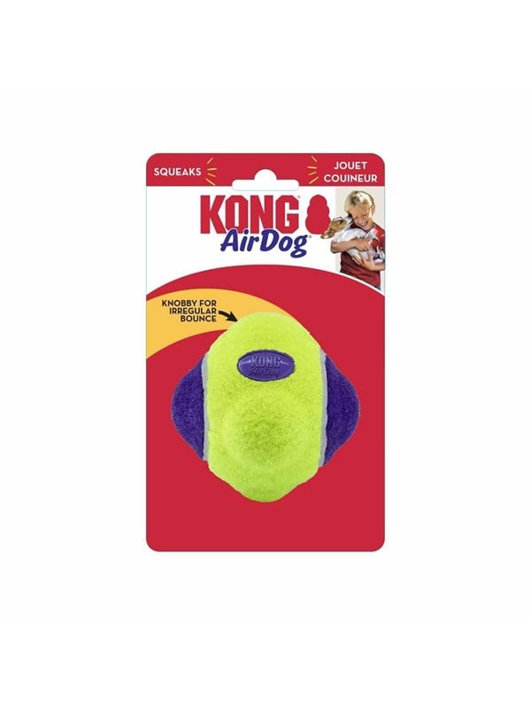 Kong Airdog Squeaker Knobby Ball M L