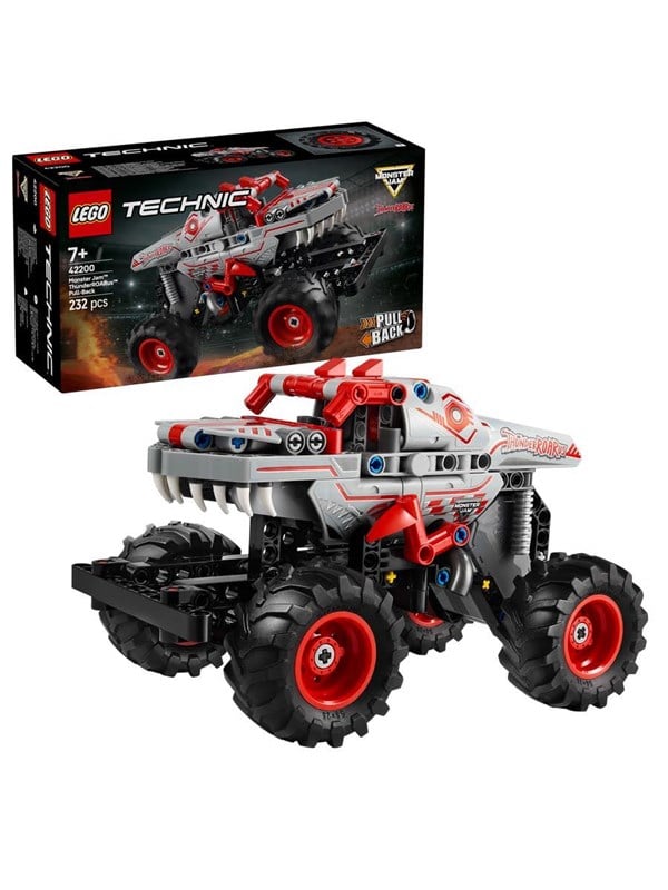 Lego Technic 42200 Monster Jam 8482  Thunderroarus 8482  Pull Back