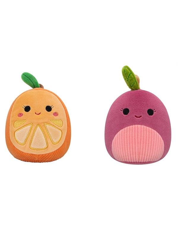 Squishmallows Pets Squeaky Plush Dog Toy 18cm Fruits   Assorted