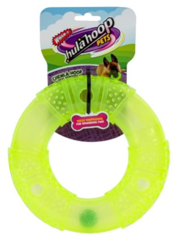 Wham O Pets Chewla Hoop Treat Dispenser