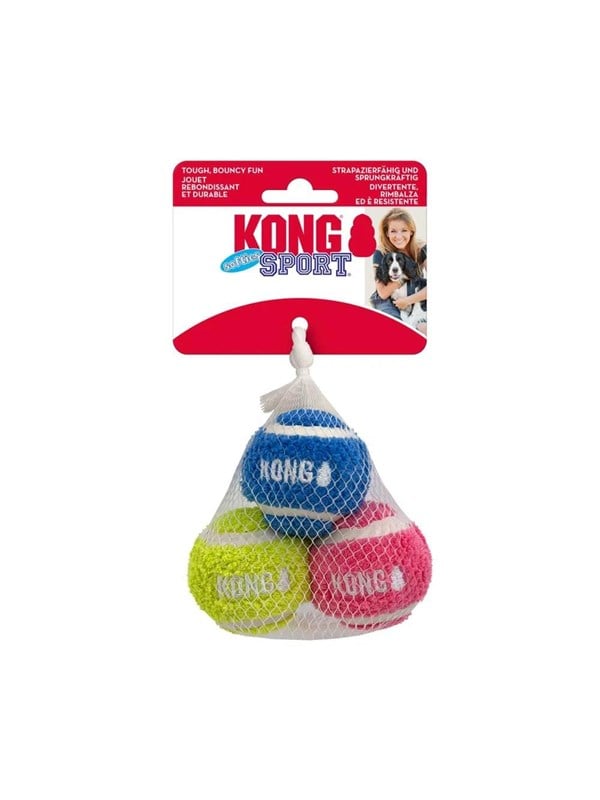 Kong   Sport Softies Ball S 3 Pack Mix ø5cm