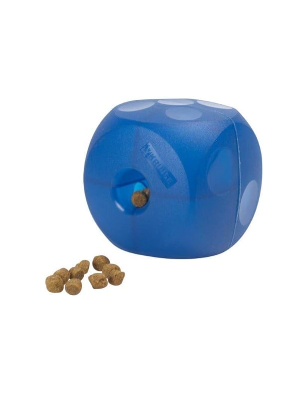 Buster   Soft Cube Blue 12x12cm Treat Dispenser