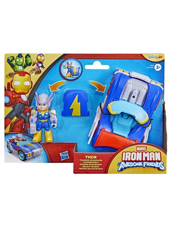 Marvel Iron Man And His Awesome Friends Thor Thunder Roadracer