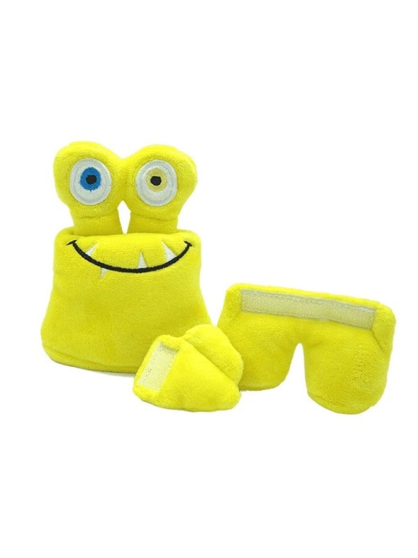 Tearrible Aktivitets Bamse Tiny Gul  M Piv 14 Cm