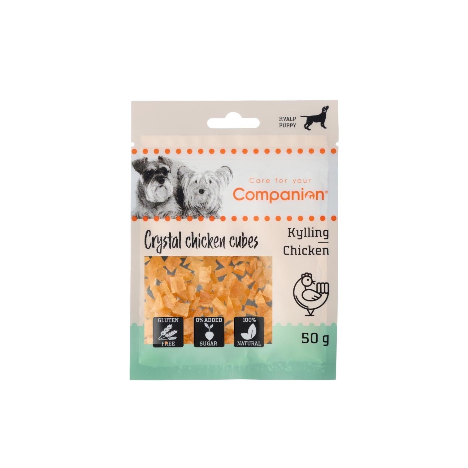 Companion Mini Chicken Cubes For Puppy   1  Stk