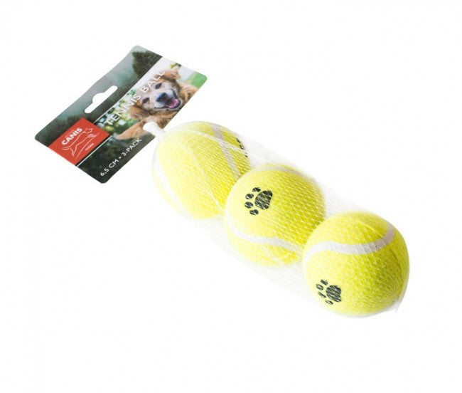 Petcare Active Canis Tennisbolde 3-pak til hundeleg