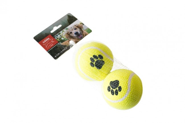 Active Canis Tennisbolde 8 Cm - 2 Pak Hundelegetøj
