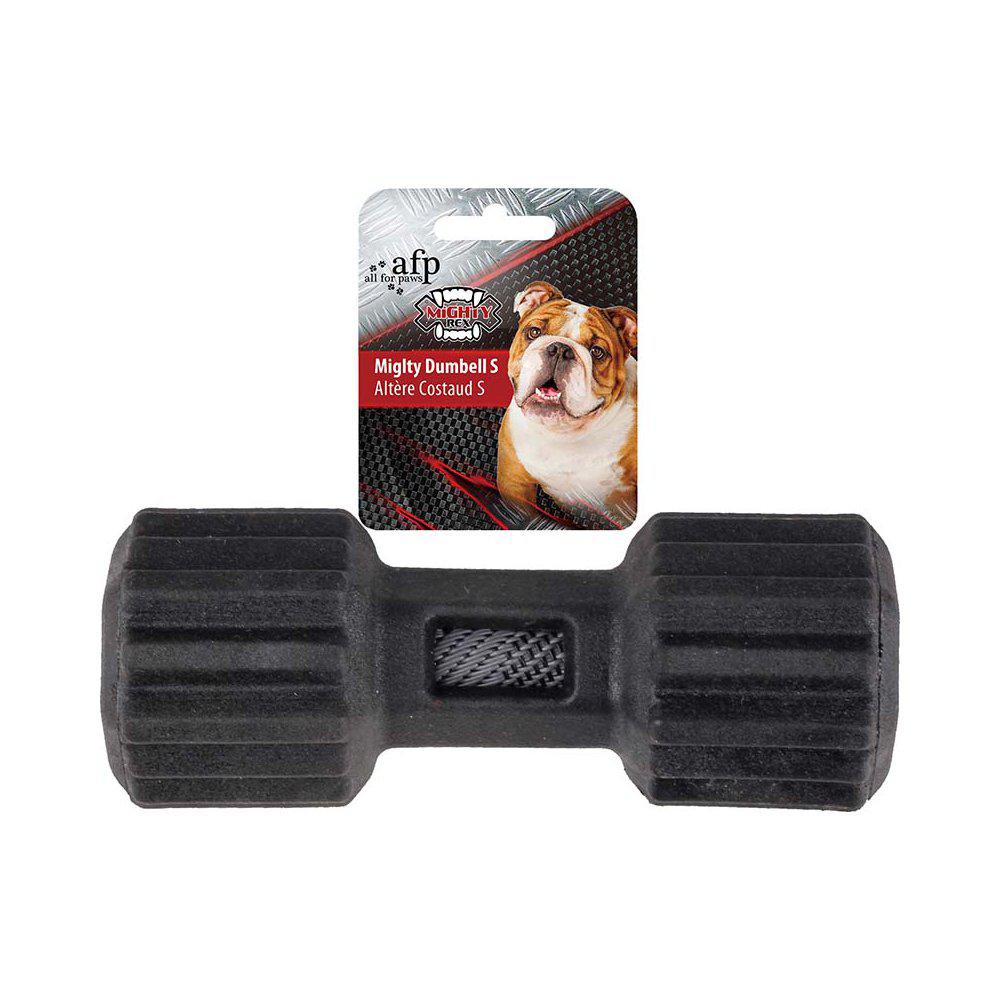 All For Paws Mighty Dumbell - Holdbart Hundelegetøj