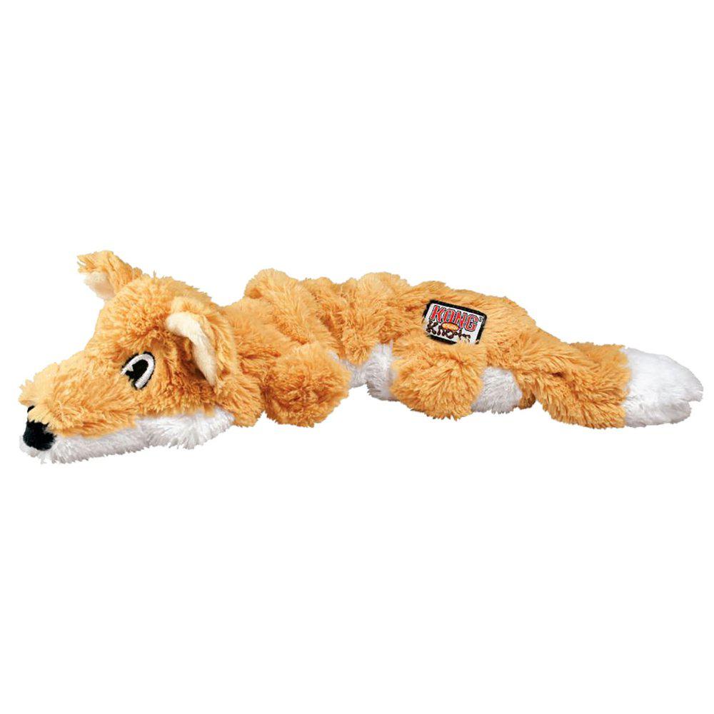 Imazo    Kong Scrunch Knots Ræv S M 21x6x5 Cm Hundelegetøj   Hundelegetøj   Polyester Quot Quot Reb   Alt Til Hunden