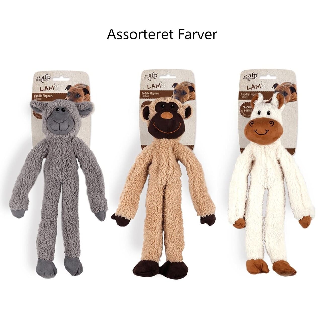 Afp Cuddle Ropey Floppers Ass  Monkey Sheep Horse 43cm For Hunde