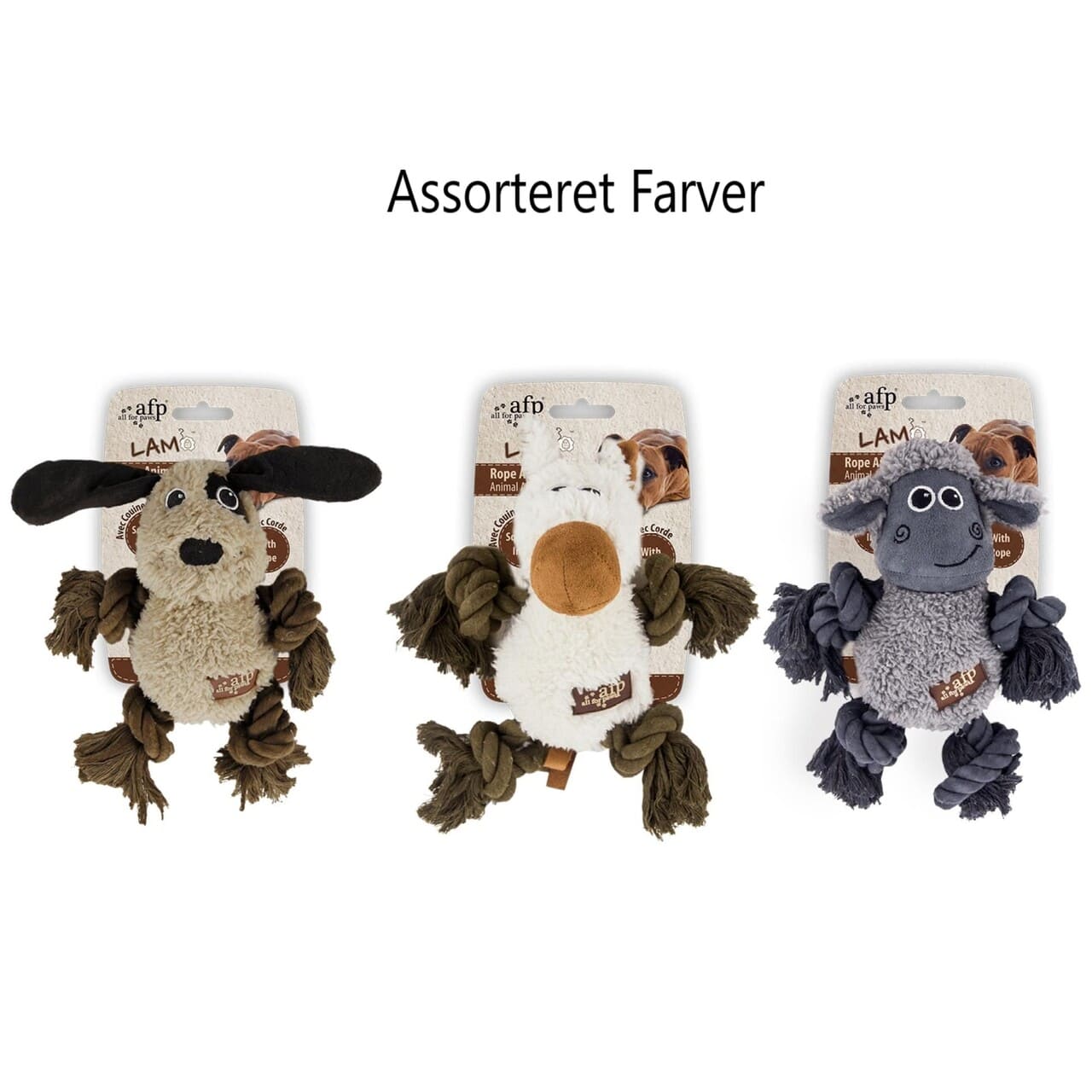Meldgaard    Afp Lam Dog Cuddle Body Rope 17cm   Hundelegetøj   Plys Quot Quot Polyester   Alt Til Hunden