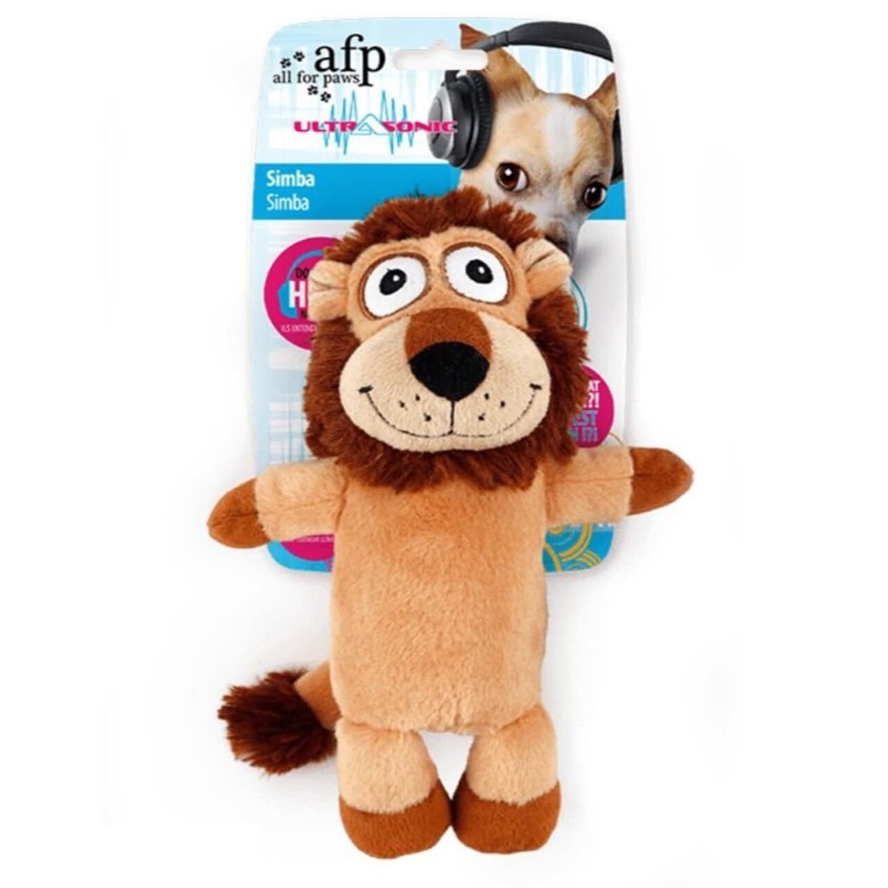 Meldgaard    Afp Ultrasonic Løve 24cm   Hundelegetøj   Plys Quot Quot Polyester   Alt Til Hunden