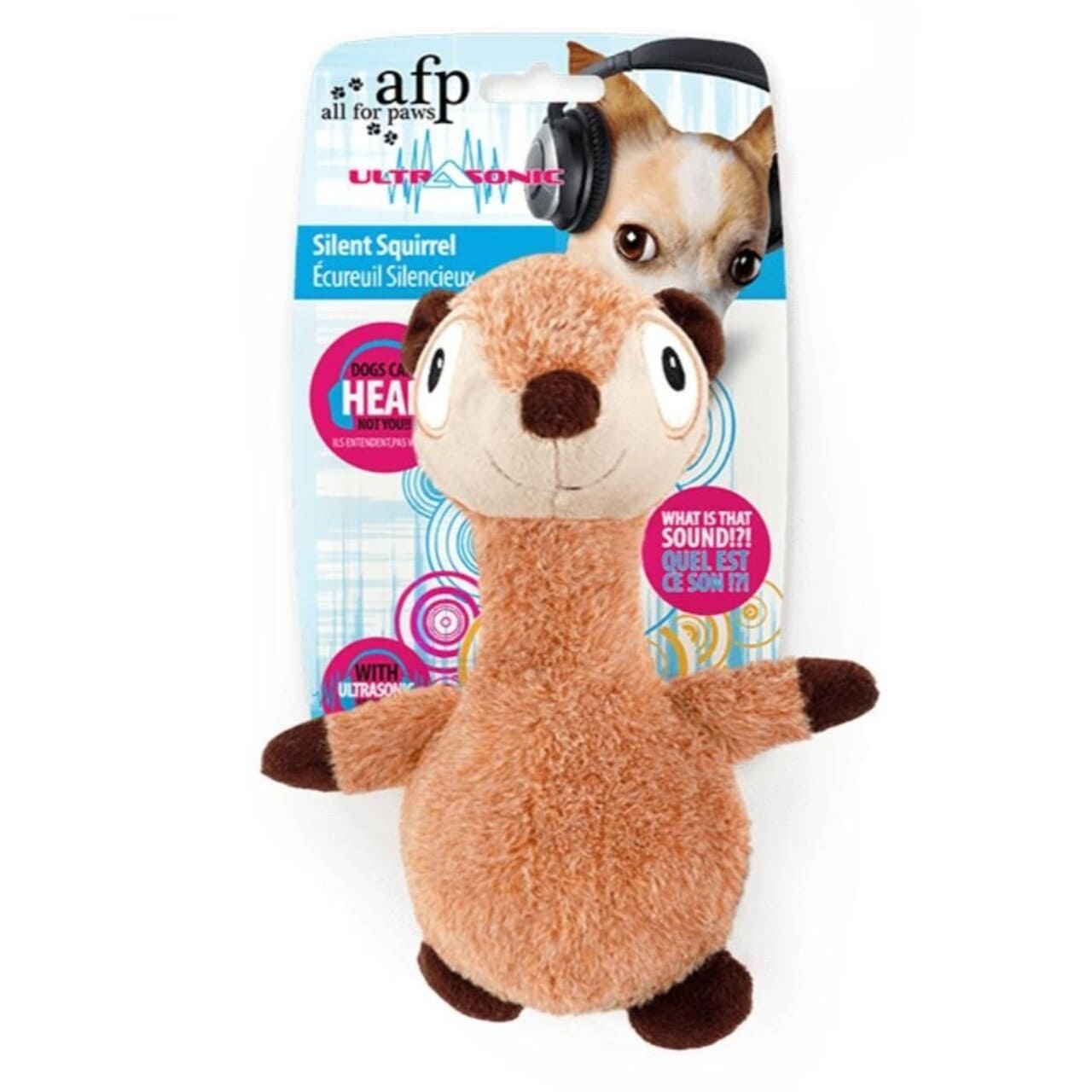 Meldgaard    Afp Ultrasonic Silent Egern 22cm   Hundelegetøj   Plys Quot Quot Polyester   Alt Til Hunden