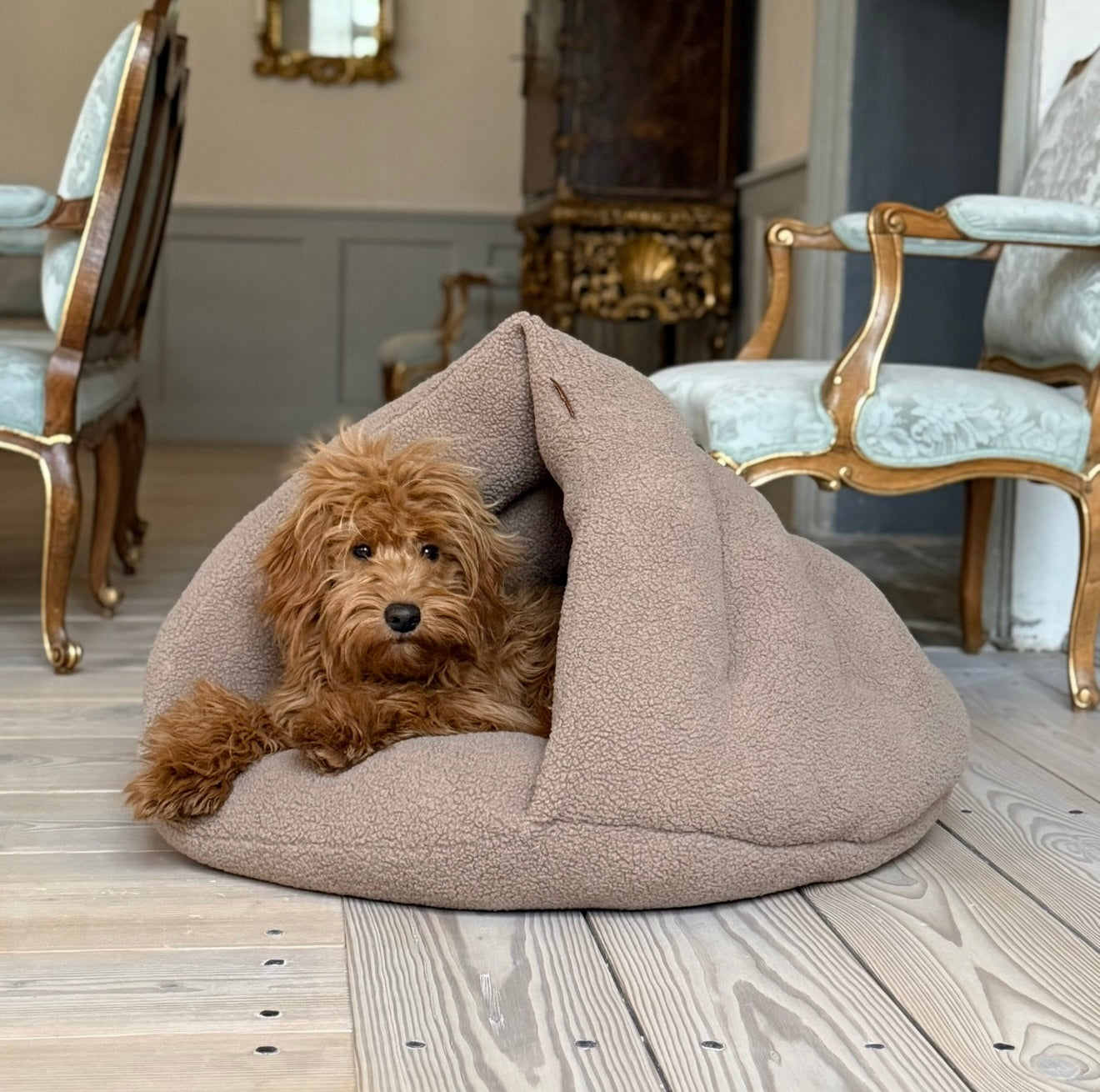 Elfe Hule Hundekurven    Brun