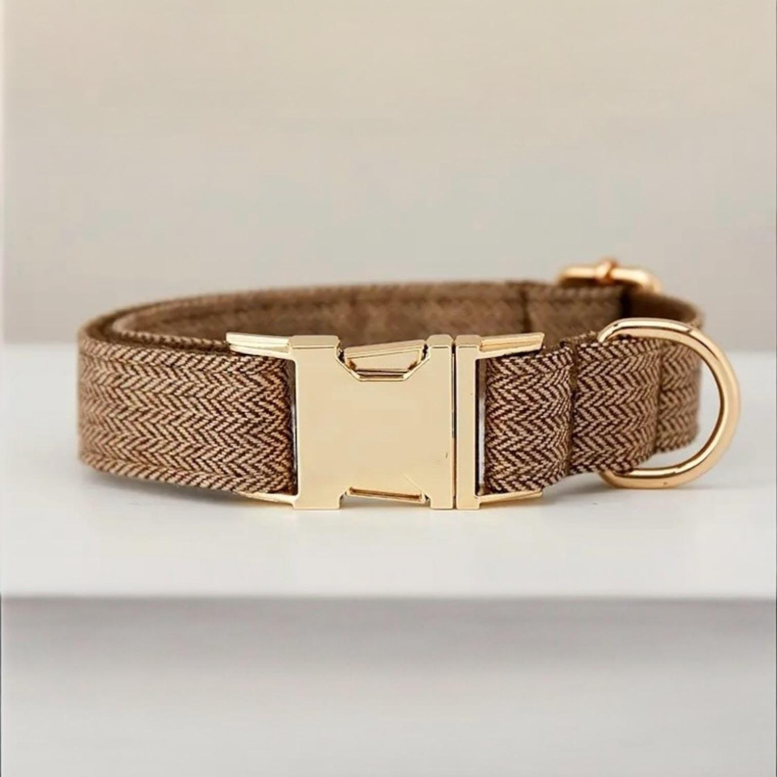 Hundehalsbånd Ella Tweed Xxs