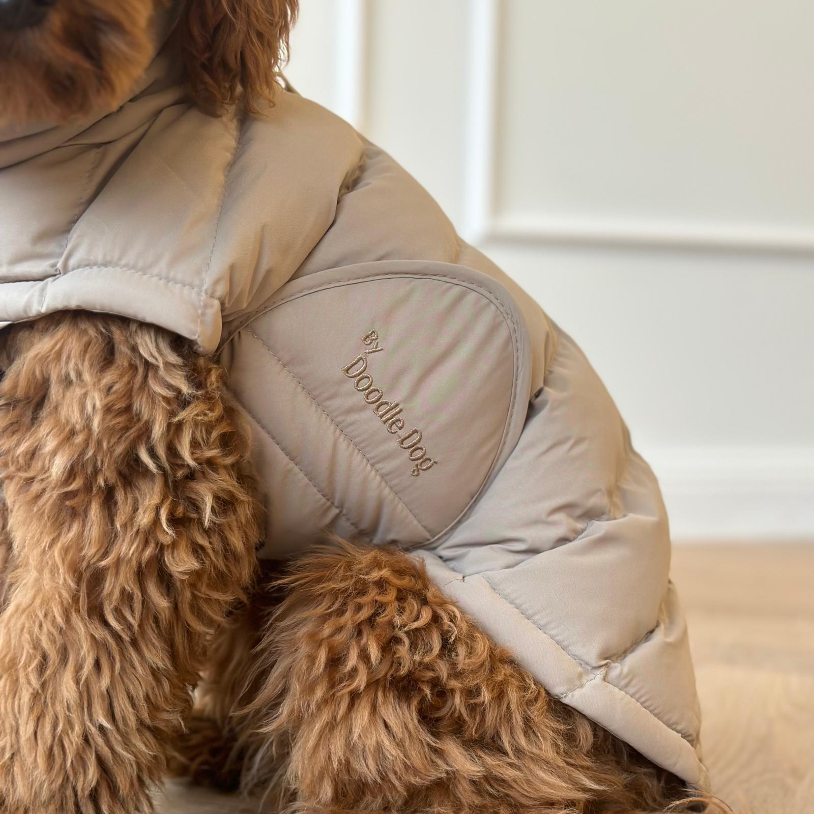 By Doodle Dogs Eva Hundejakke Vinter Beige 1