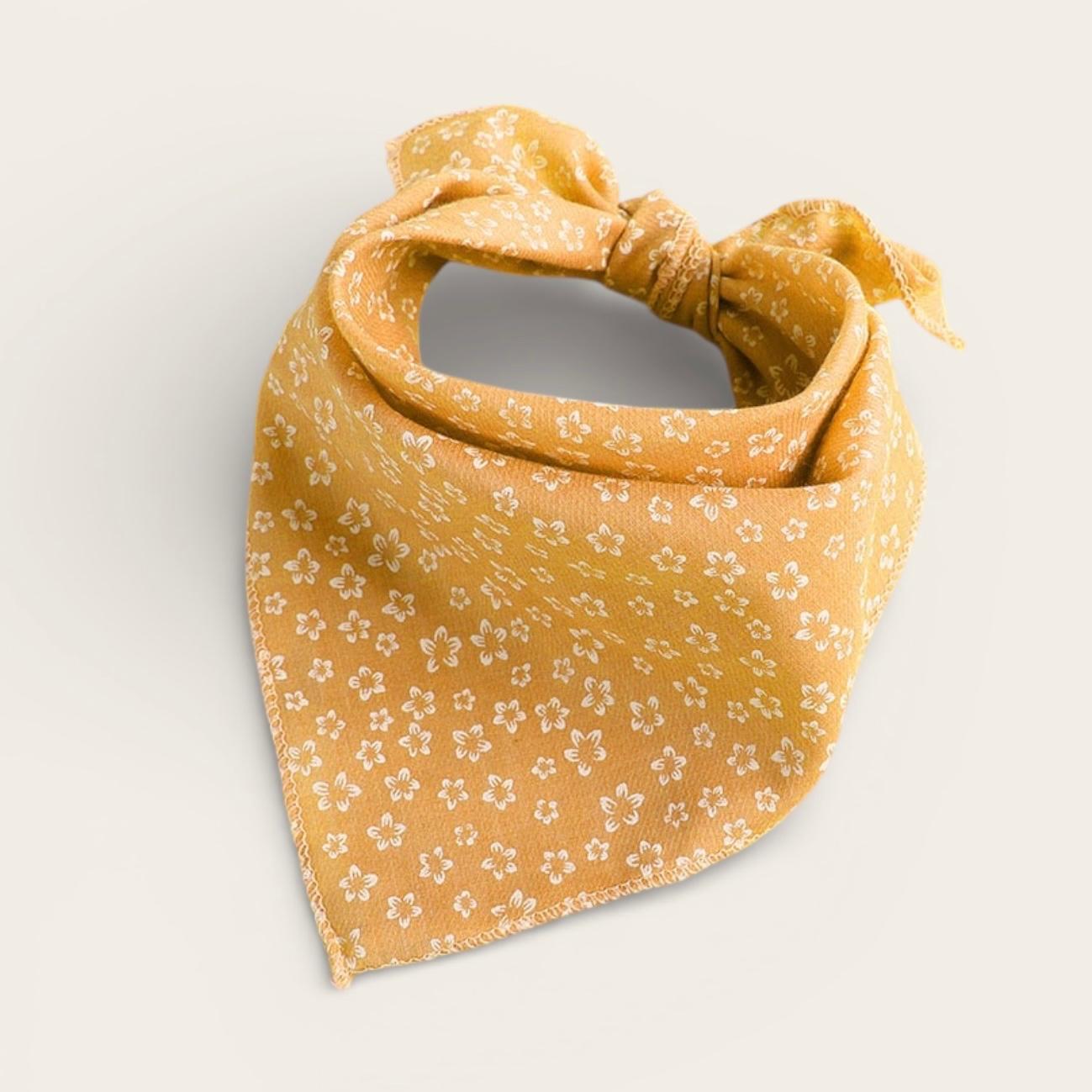 Bandana   Gul M  Blomster
