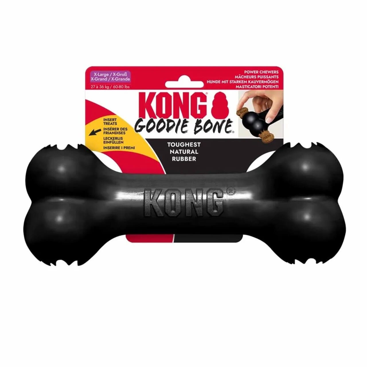 Kong Extreme Goodie Bone Xl   Ekstra Robust Tyggeben Til Kraftige Hunde Fra Imazo
