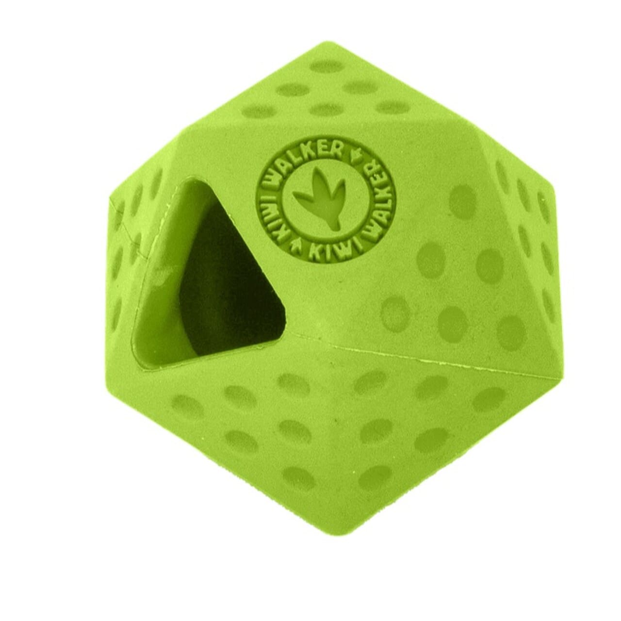 Kiwi Walker Icosaball Mini  Aktiveringsbold Til Hund Flere Farver  For Små Hunde  Med Godbidder Og Tørfoder  Aktivere Hundens Naturlige Instinkter