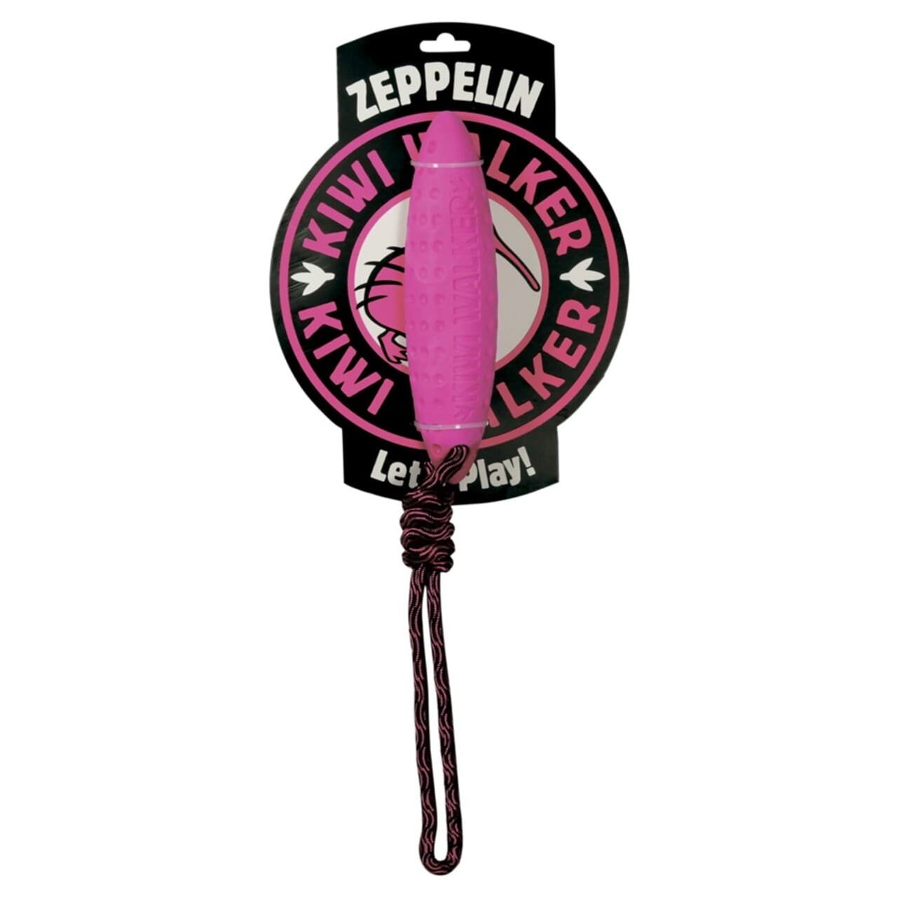 Kiwi Walker Zeppelin Maxi  Flydende Hundelegetøj Flere Farver Fra Abc Hundeudstyr  Ideelt Til Mellemstore Og Store Hunde
