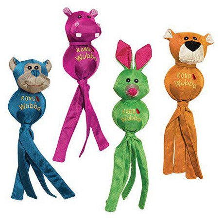 KONG Wubba Ballistic Friends Hundelegetøj - Super Tilbud!