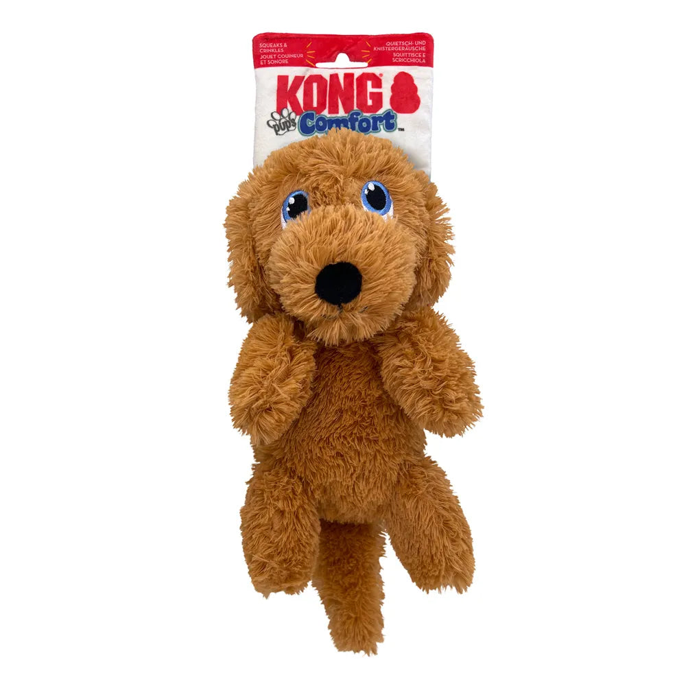Imazo    Kong Comfort Pups Goldie M 33x15x11 5cm   Hundelegetøj   Plys   Alt Til Hunden