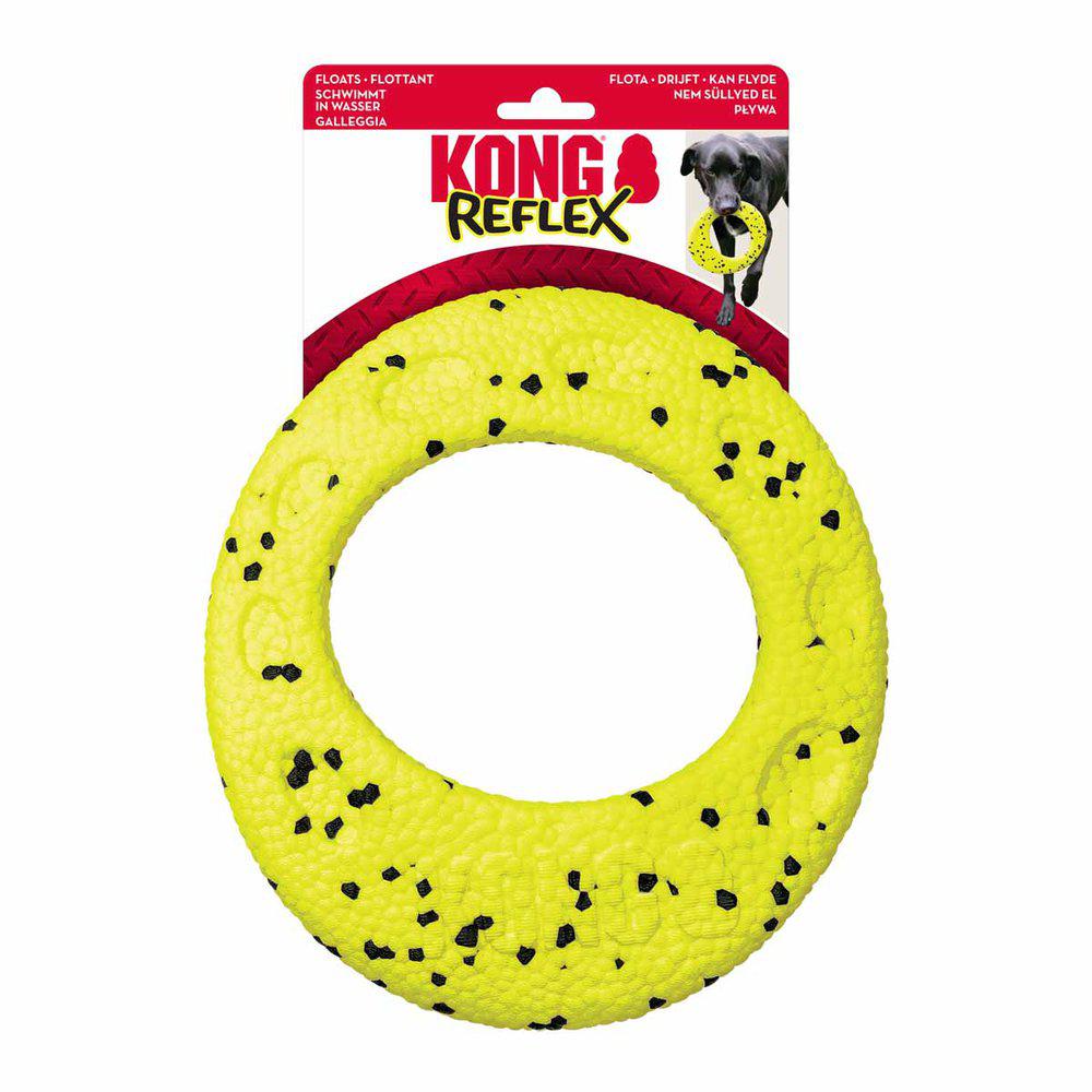 KONG Reflex Flyer - Holdbart Hundelegetøj til Aktive Hunde