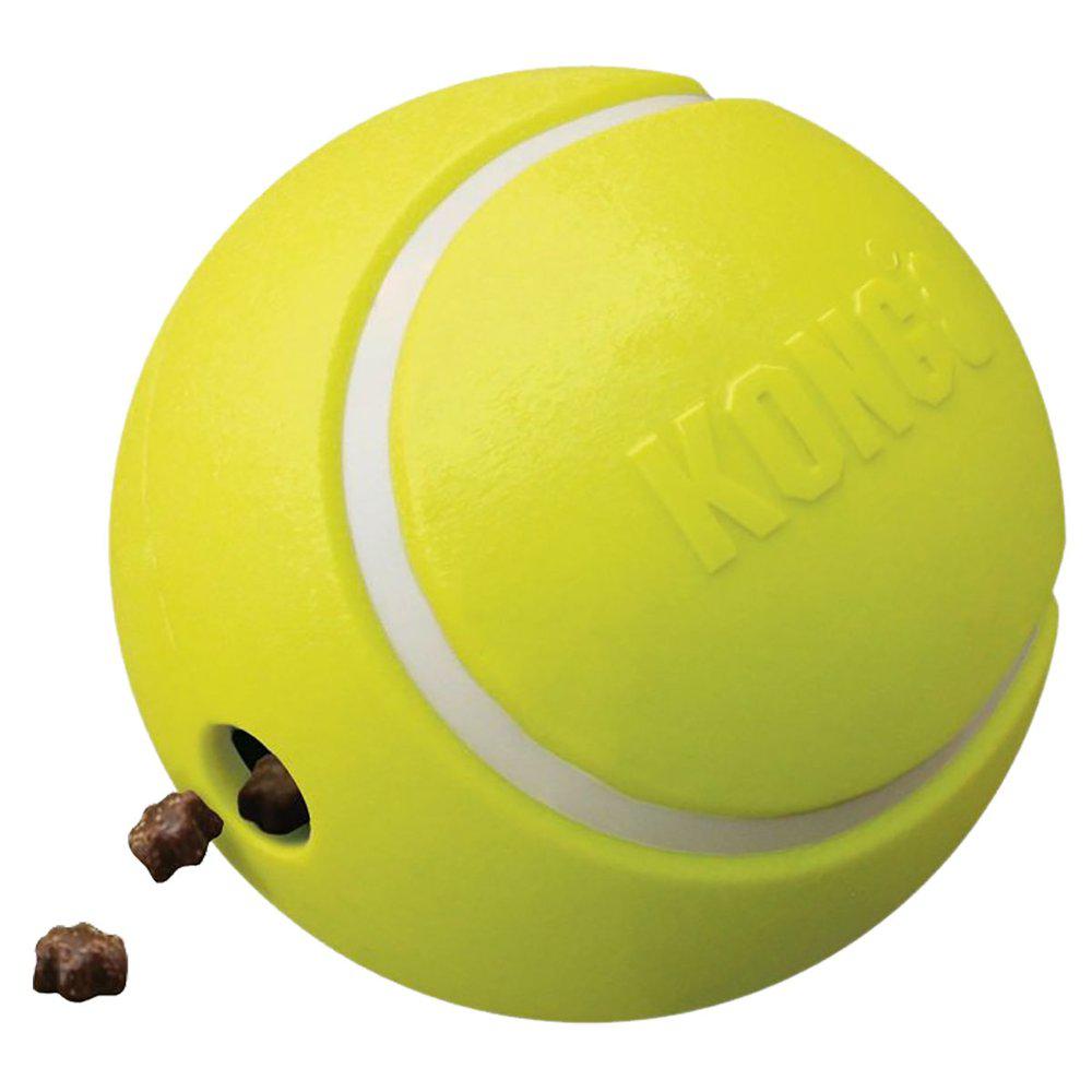 Imazo    Kong Rewards Tennis Small   Hundelegetøj   Robust Gummi   Alt Til Hunden