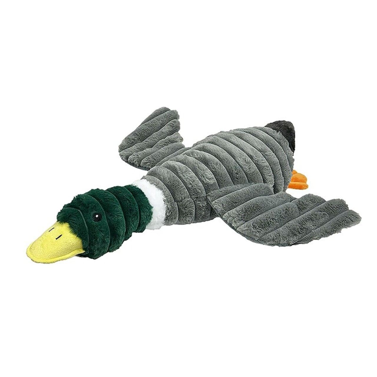 Party Pets Mallard Duck 65 Cm   Stort Hundelegetøj Med Lyd Og Naturtro Design For Hunde