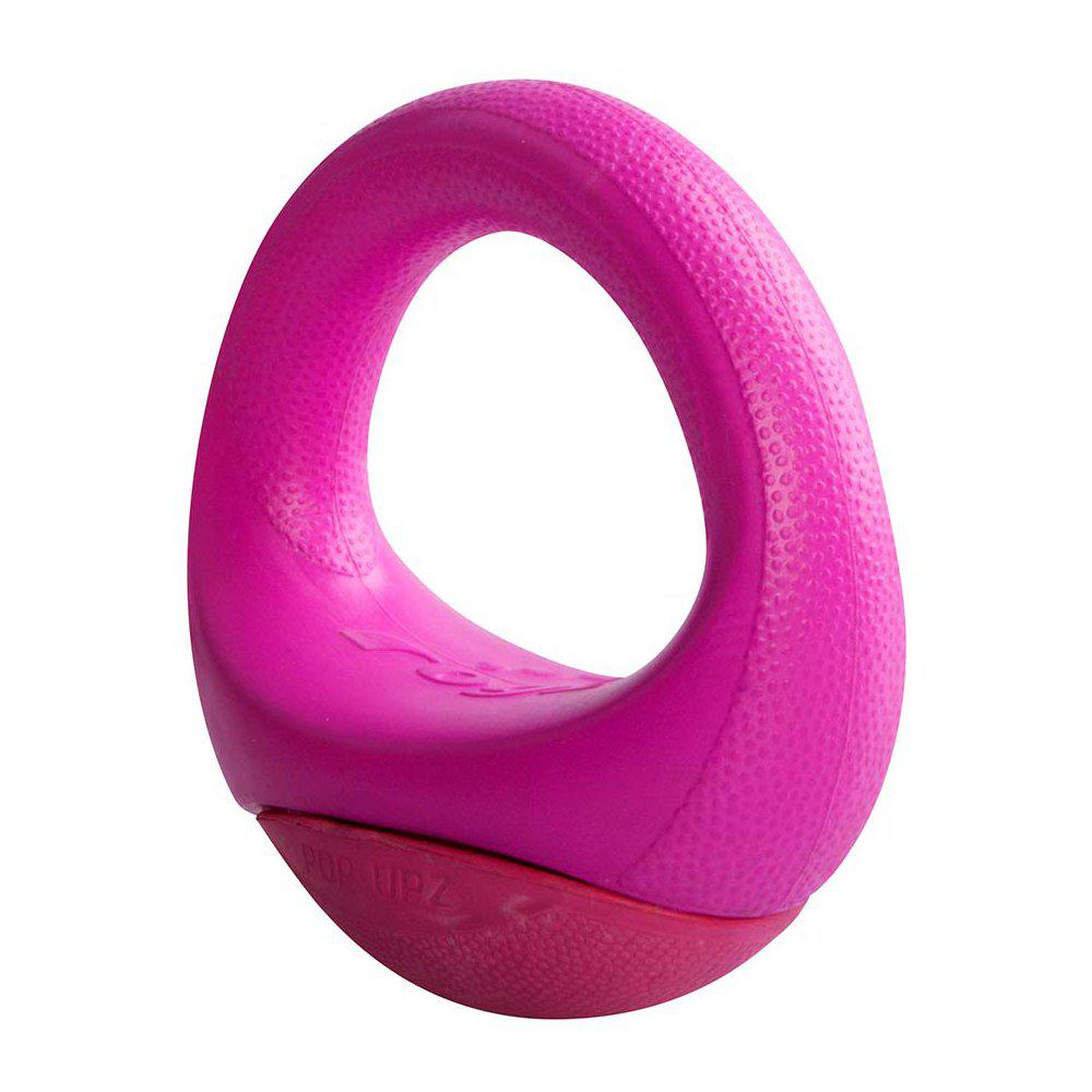 Rogz Pop Upz S/M Pink 12cm - Fantastisk Hundelegetøj!