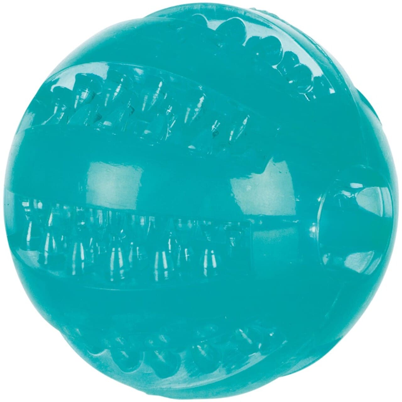 Eldorado    Trixie Denta Fun Ball Mintfresh 6 Cm  Tandplejende Bold   Hundelegetøj   Tpr Gummi   Alt Til Hunden