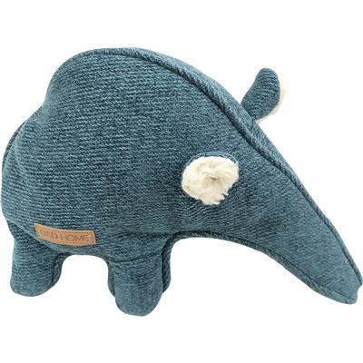 D D Home Fløjl Myresluger til Hund - Blå 27x18cm