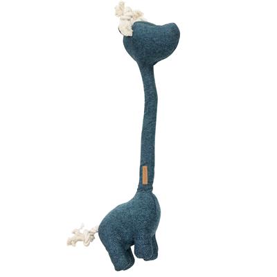 D D Home Giraf I Chenille  20x52cm  Blå  Til Hunde