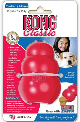 Kong Classic Medium Hundelegetøj  8 5 Cm  For Hunde
