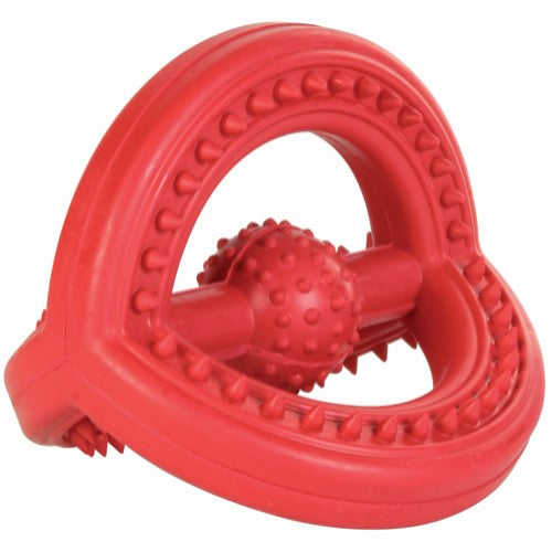 Trixie Kraftig Gummilegetøj 14cm  Naturgummi  Assorteret Farve  For Store Hunde