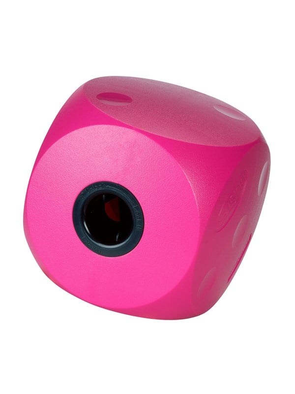 Kruuse Buster Food Cube   Cherry   Treat Dispensing Slow Feeder Toy