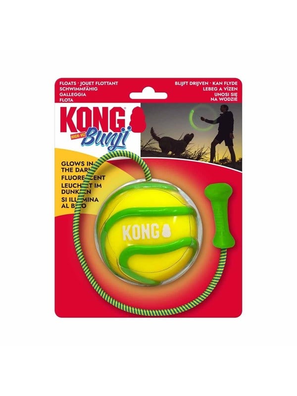 Kong   Bunji High Vizball   Bright High Visibility Colours 51 5x8 5 Cm