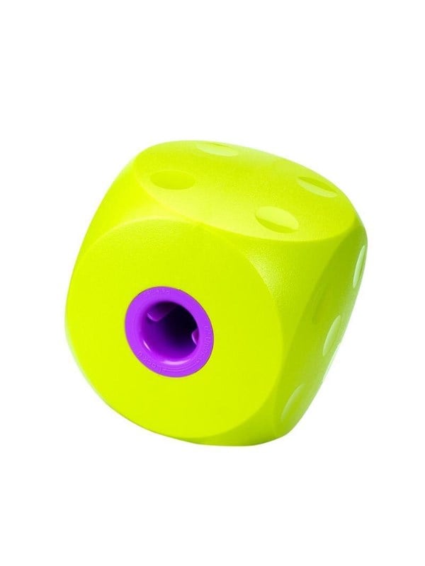Kruuse Buster Food Cube   Lime   Treat Dispensing Slow Feeder Toy