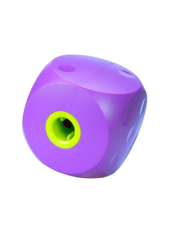Kruuse Buster Food Cube   Purple   Treat Dispensing Slow Feeder Toy