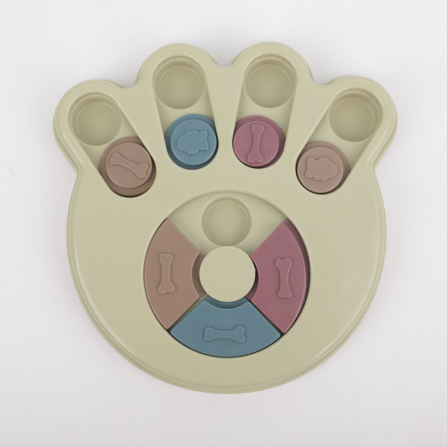 Active Canis Puzzle Plate Aktiveringslegetøj Til Hund 23x23 Cm